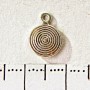 Hardware Pendant Hypnotic Spiral 8x12mm Pack 20 g +/- 37 pcs