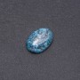 Blue Jasper Cabochon (synthetic) 25x18 mm