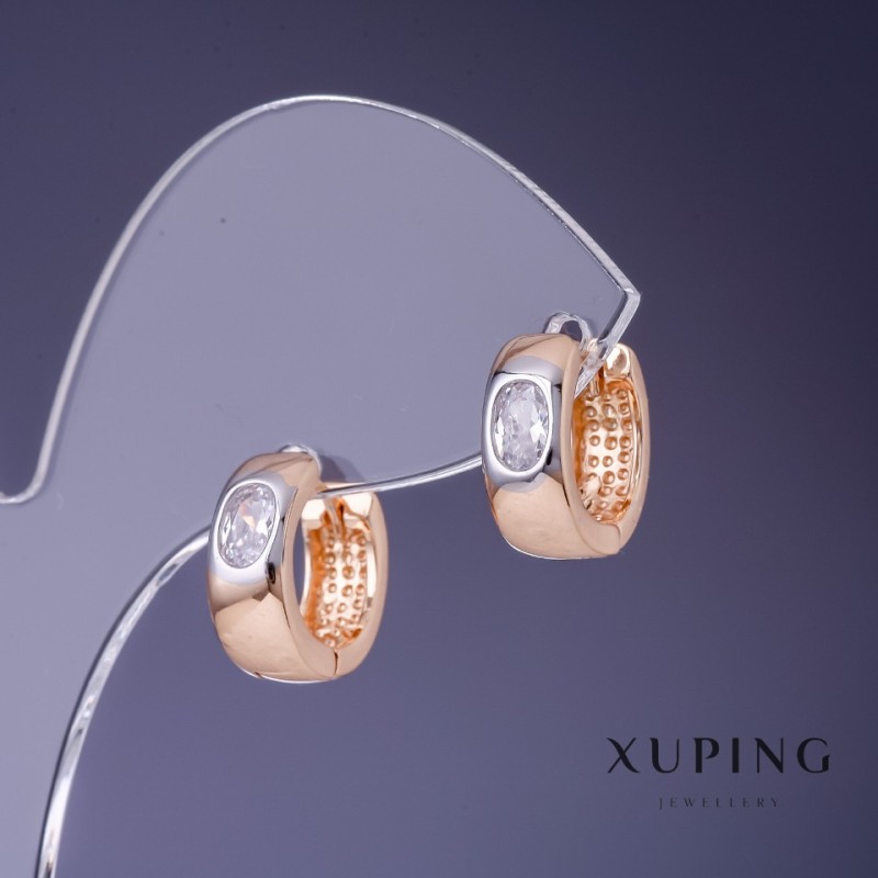 Earrings Xuping 14x5mm '18K Gold Plating'