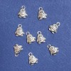 Penguin Pendant Findings, 10×13 mm, packaging 20 g ± 19 pcs