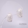Xuping Rhodium Earrings 13×8 mm