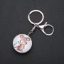 Keychain 'Misha', diameter 40×30 mm, length 9.5 cm