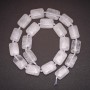 Bead base for rock crystal beads on thread, 13x18 mm (oval), length 42 cm