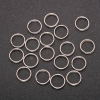Spring-Loaded Jump Ring, 8 mm Diameter, Pack 30 g