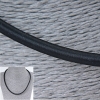 Price per pack /10 pcs. Rubber cord, wrap-style, diameter 3-4 mm + -, length 45-50 cm +