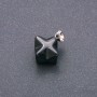 Merkaba Pendant with Agate 10×10 mm