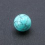 Turquoise Stone Souvenir Ball (Pressed), 20 mm Diameter