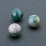 Jasper natural stone souvenir ball, diameter 20mm+
