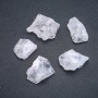 Natural Rock Crystal Tumbled Stone ~ 14-37×10-26 mm ± (per 100 g)