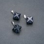 Merkaba Pendant Aventurine Blue Sand 10x10 mm