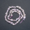 Pink Kunzite Faceted Beads, 6x7 mm diameter, 39 cm length +