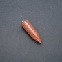 Pendulum pendant, aventurine ball 'Golden Sand' (synthetic) 13x40x45 mm (+/-)