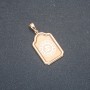 Xuping Pendant, 18K Gold Plating, 39x20 mm +