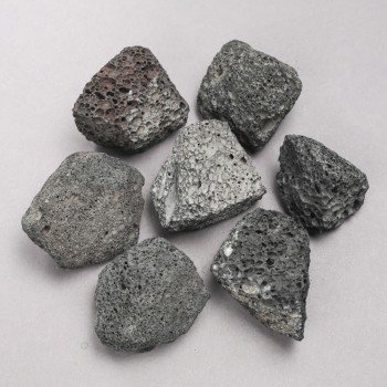 Souvenir natural lava stones, diameter 40x30 mm ± (packaging 100 g) assorted sizes