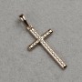 Xuping 18K Gold-Plated Cross Pendant 36x16 mm +
