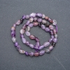 Natural amethyst beads on thread, faceted, diameter 7×5 mm, length 40 cm +