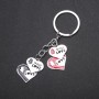 Heart Keychain in Silver Color