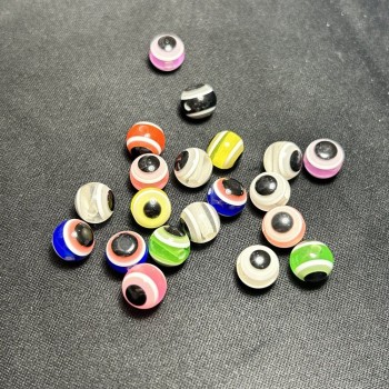 Bead assortment, 10 mm diameter, pack of 50, 30 g