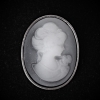 Cameo Brooch 3×2.5 cm
