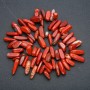 Red Jasper Chip Bead Thread, Needle-Shaped, 20x8 mm, 39 cm long
