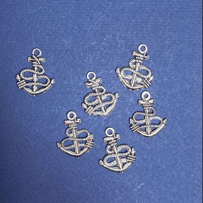 Pendant Anchor with Rope 24x20mm, weight 20 g +/- 10 pcs