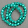 Amazonite Beads on Thread (Acrylic) Smooth Spheres, 8.5 mm Diameter, 40 cm Length