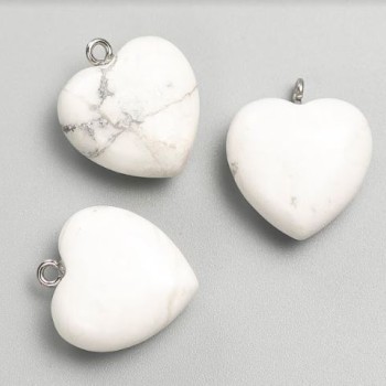 Kaholong Heart Pendant, diameter 27x25x10mm+