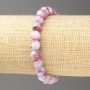 Bracelet dark pink-purple 'Ametrine' acrylic