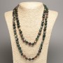 Long Green Jasper Necklace