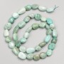 Amazonite Beads on Thread, Diameter 8x10 mm, Length 40 cm +/-