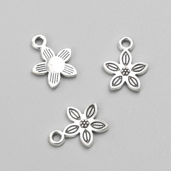 Flower Pendant Findings 13×10 mm Packaging 49 pcs ± 20 g