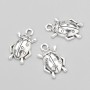 Pendant findings Ladybug 18x11 mm, packaging 20 pcs +/- 20 g