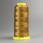 Dark Yellow Nylon Thread on Spool, 0.9 mm Diameter, 300 m, for Crafts