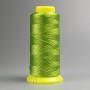 Green bobbin thread, 0.9 mm diameter, nylon for crafts, 300 m