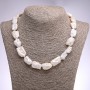Baroque White Freshwater Pearl Necklace