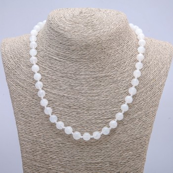 Moonstone Adularia smooth bead 6mm