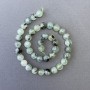 Prenite Beads, Natural Stone, Smooth Round Beads, Diameter 10mm ±, Length 39cm ±