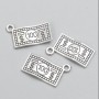 Pendant hardware 'Money' 7x13 mm, packaging 25 pcs +/-