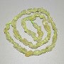 Citrine Quartz Beads, Natural Stone, Cabochon-Cut, 6x7 mm Diameter, About 40 cm Length on Thread