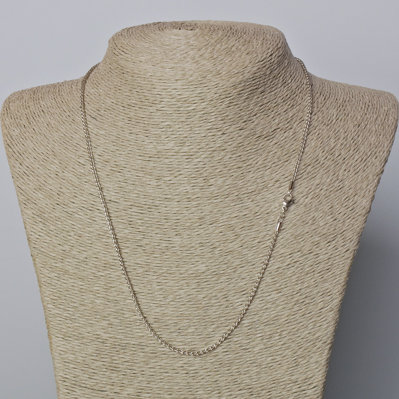Xuping Rhodium Chain, thickness 1.9 mm, length 50 cm