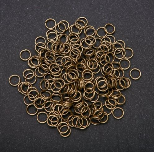 Bronze 7mm Jump Ring, 500 g Pack