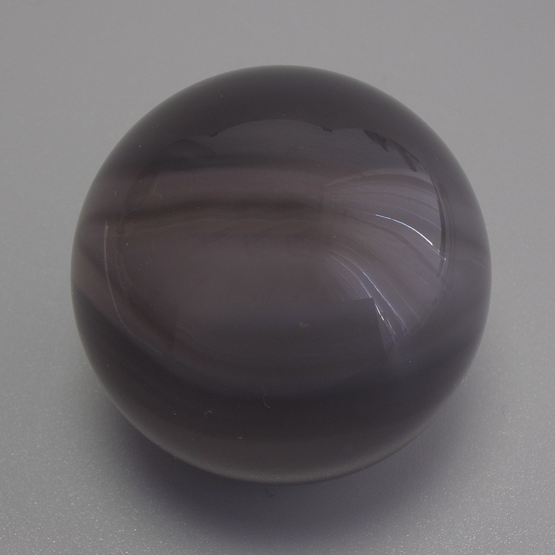 Botswana agate natural stone sphere, diameter 30mm+