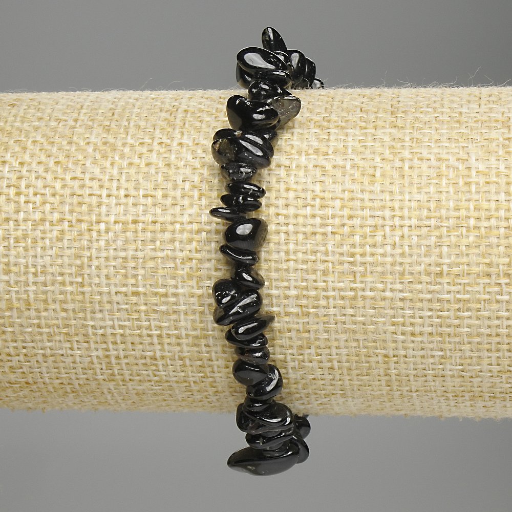 Agate Chip Bracelet, diameter 6-10×2-3 mm, length 18 cm, stretch