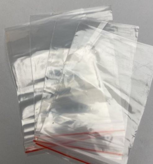 Zip-lock bag with zipper closure 8×12 mm ± 100 pcs