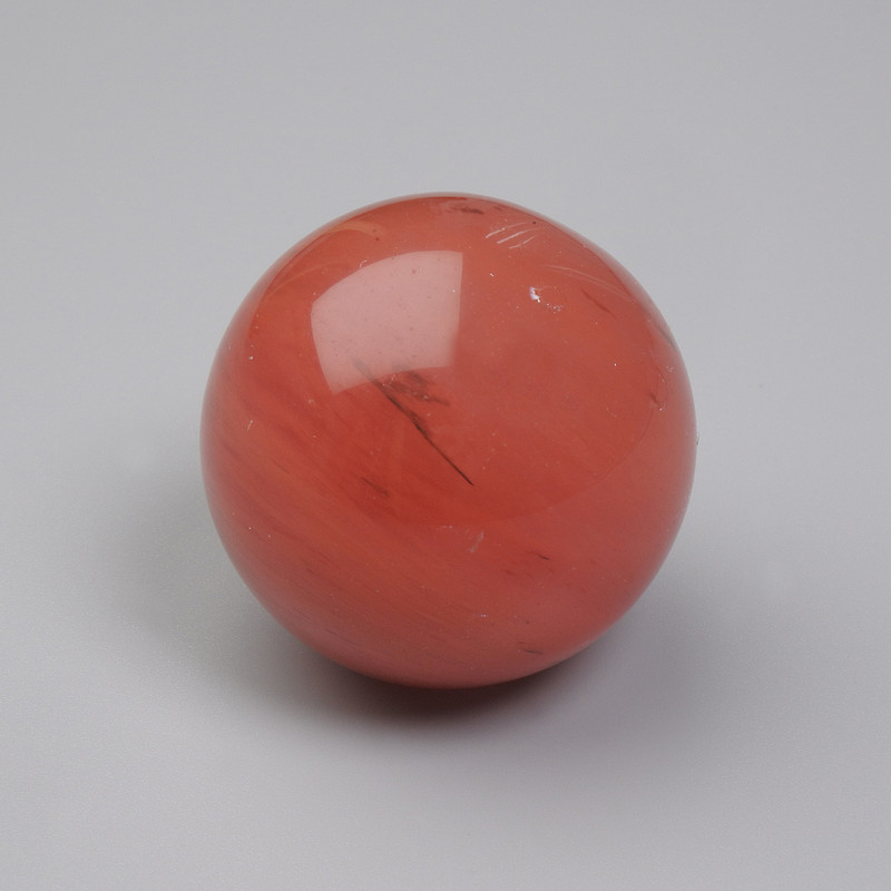 Souvenir sphere made of natural chalcedony, diameter 30 mm+
