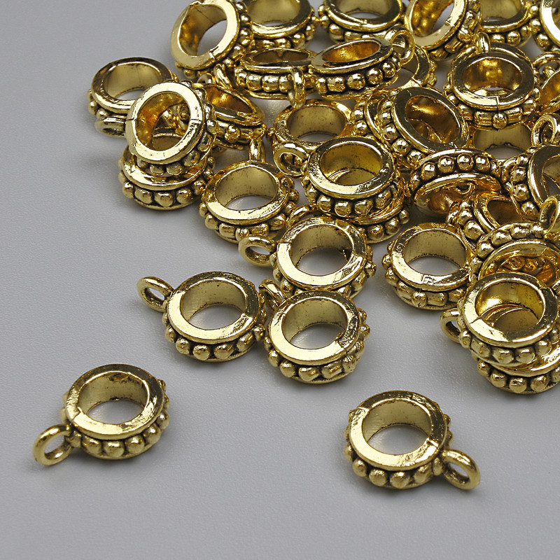 Gold-tone Bail 11x3 mm for Jewelry