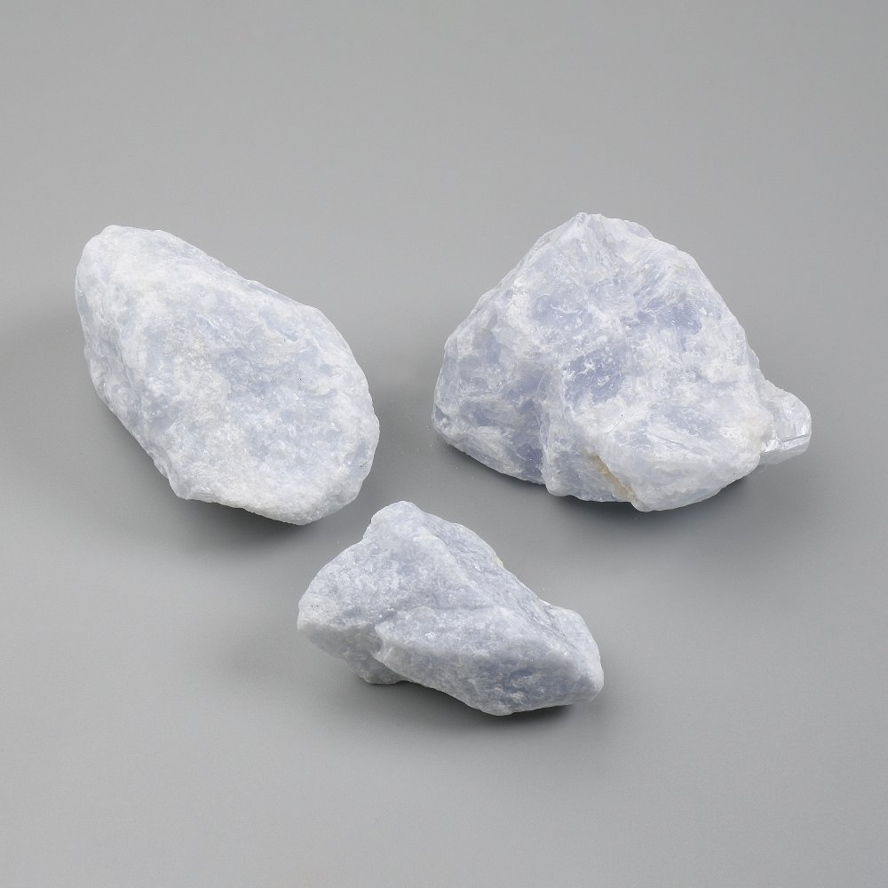 Natural unpolished aquamarine stone, 52×42×37 mm +/- (assorted sizes) (Price per 100 g)