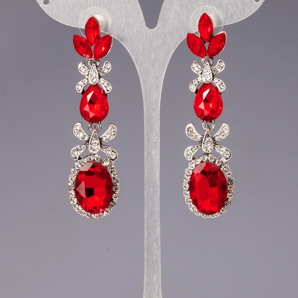 Crystal earrings 'Lustres' 'Chandeliers' 'Milady'