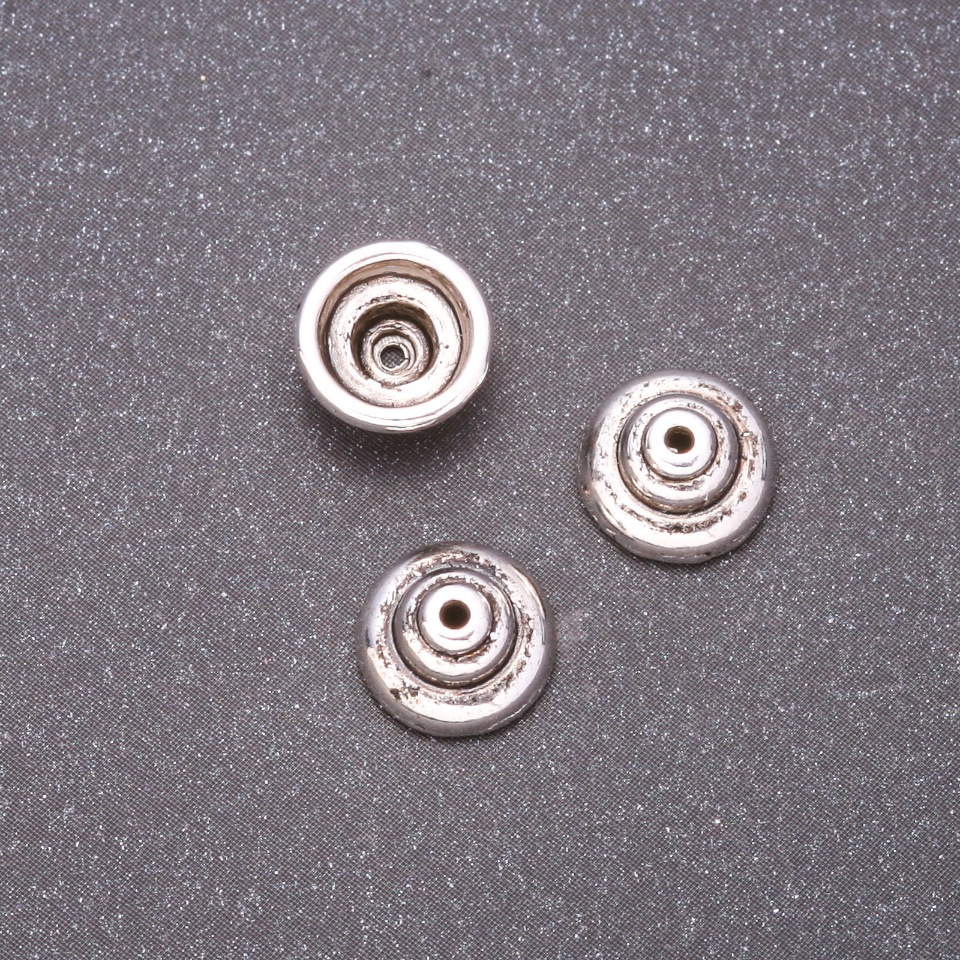 End Cap for Findings, 9×5 mm diameter, inner hole 2–6.5 mm, packaging 20 g ± 27 pcs