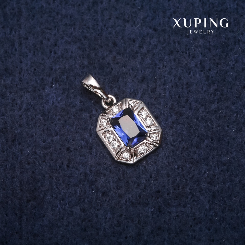 Pendant Xuping 11x14x20mm Rhodium
